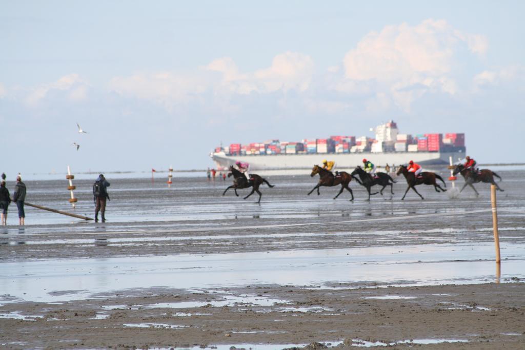 Ferienwohnungen Auf der Düne Cuxhaven Exterior foto