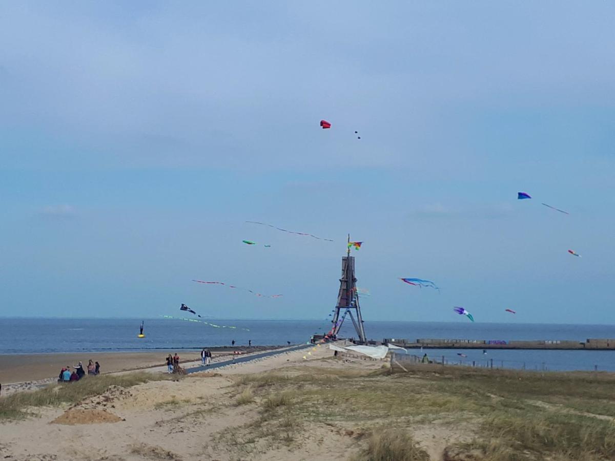 Ferienwohnungen Auf der Düne Cuxhaven Exterior foto