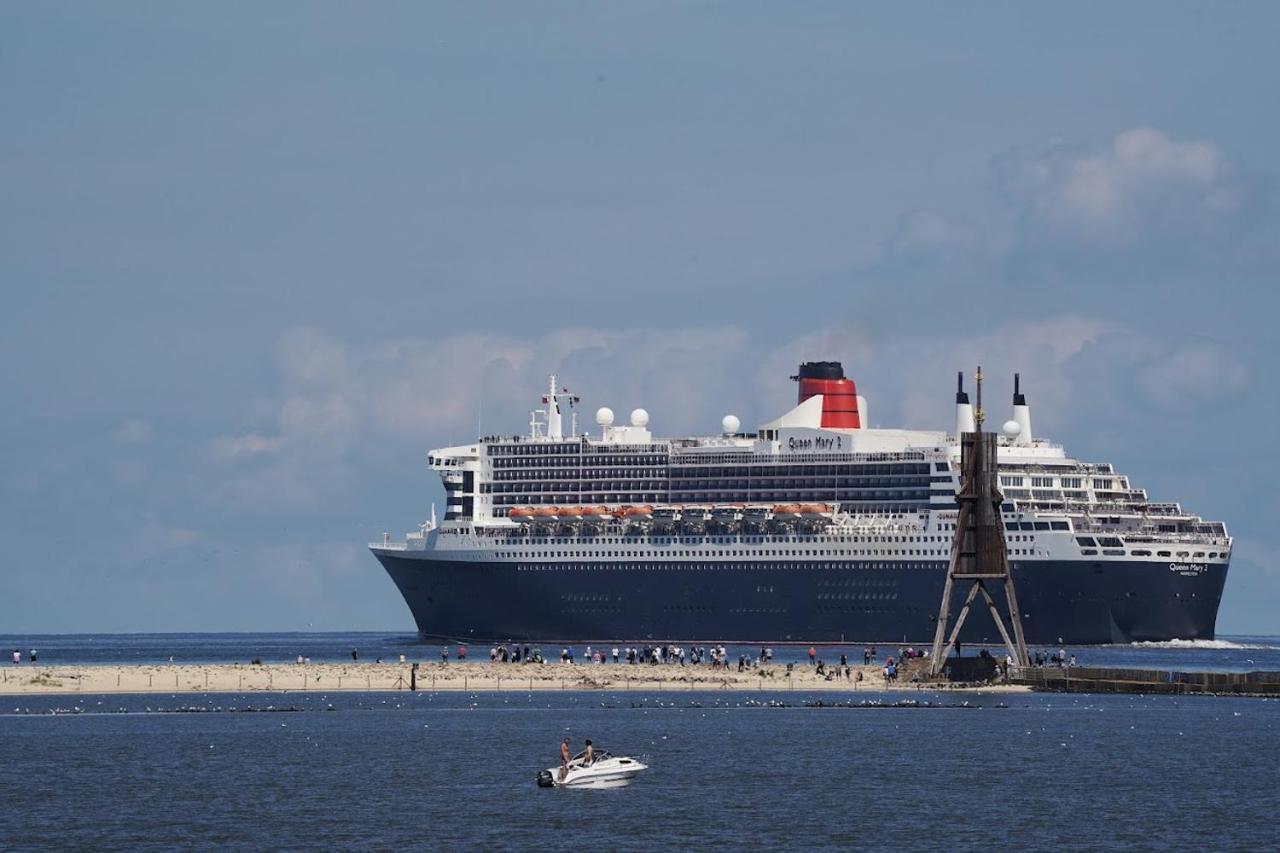 Ferienwohnungen Auf der Düne Cuxhaven Exterior foto